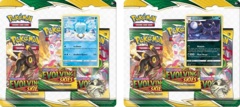 Pokemon SWSH7 Evolving Skies 3-Pack Blisters - BOTH 3-Pack Blisters
